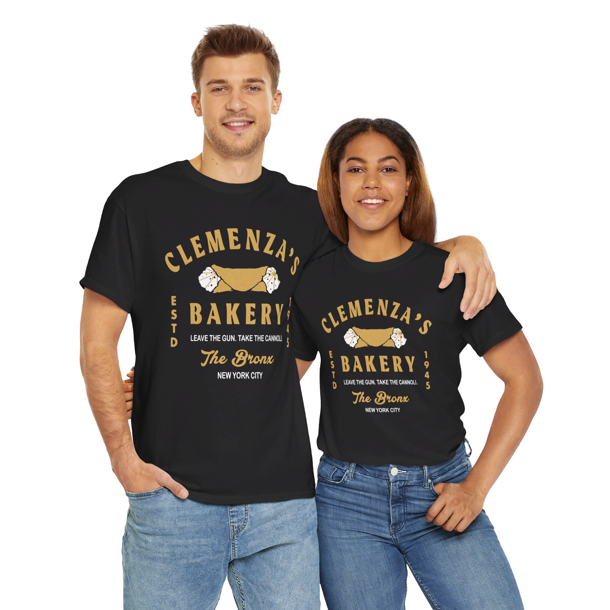 Clemenza's Bakery Bronx NY Unisex Heavy Cotton Tee