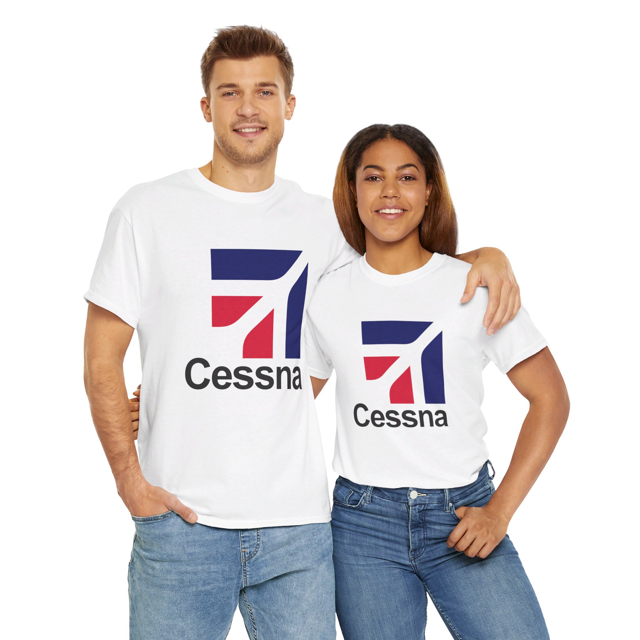 Cessna Airplane Aviation Logo Unisex Tee