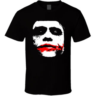 Heath Ledger Joker Batman Dark Night Unisex Heavy Cotton Tee T-shirt