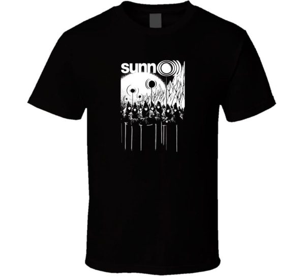 Sunn0))) Sunn Doom Logo Tee T Shirt Band Music