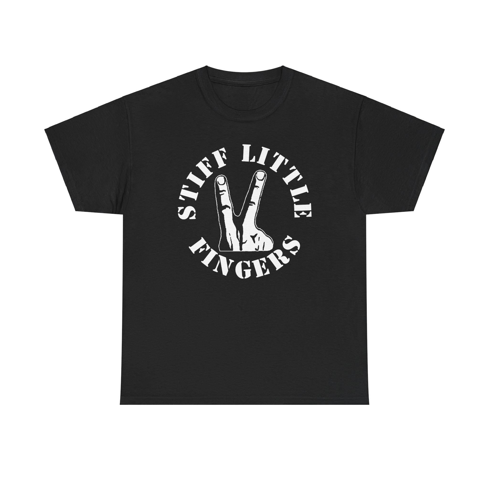 Stiff Little Fingers Rock band logo Unisex Tee T shirt