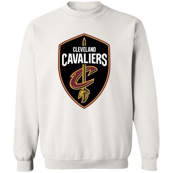 Cleveland Cavaliers Basketball  Unisex Sizing Blend Material Gildan Crewneck Pullover Sweatshirt - Image 3