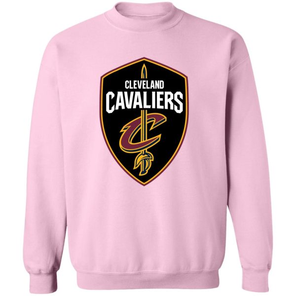 Cleveland Cavaliers Basketball  Unisex Sizing Blend Material Gildan Crewneck Pullover Sweatshirt - Image 8