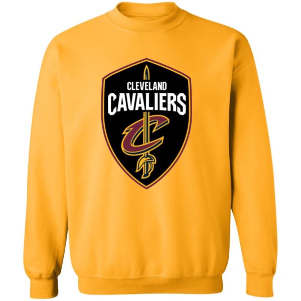 Cleveland Cavaliers Basketball  Unisex Sizing Blend Material Gildan Crewneck Pullover Sweatshirt - Image 10