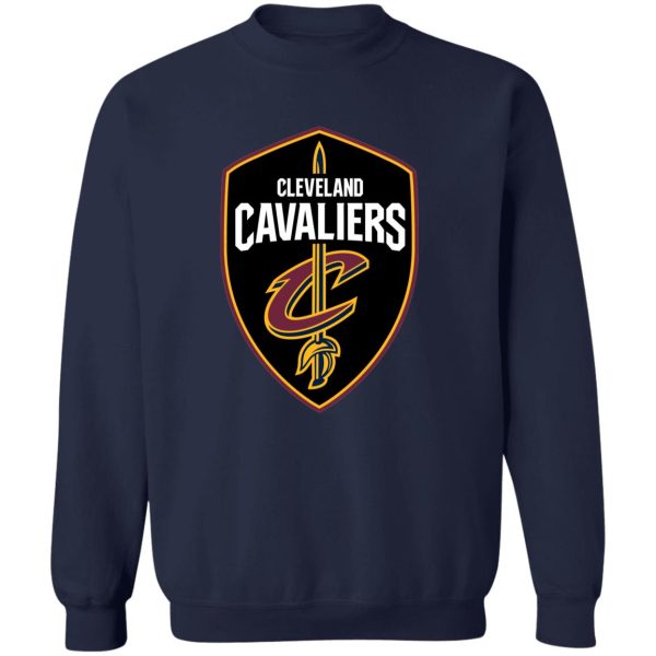 Cleveland Cavaliers Basketball  Unisex Sizing Blend Material Gildan Crewneck Pullover Sweatshirt - Image 6