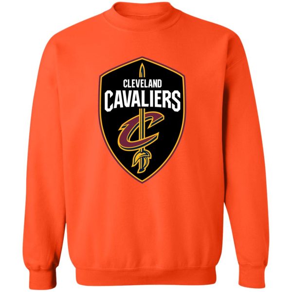 Cleveland Cavaliers Basketball  Unisex Sizing Blend Material Gildan Crewneck Pullover Sweatshirt - Image 12