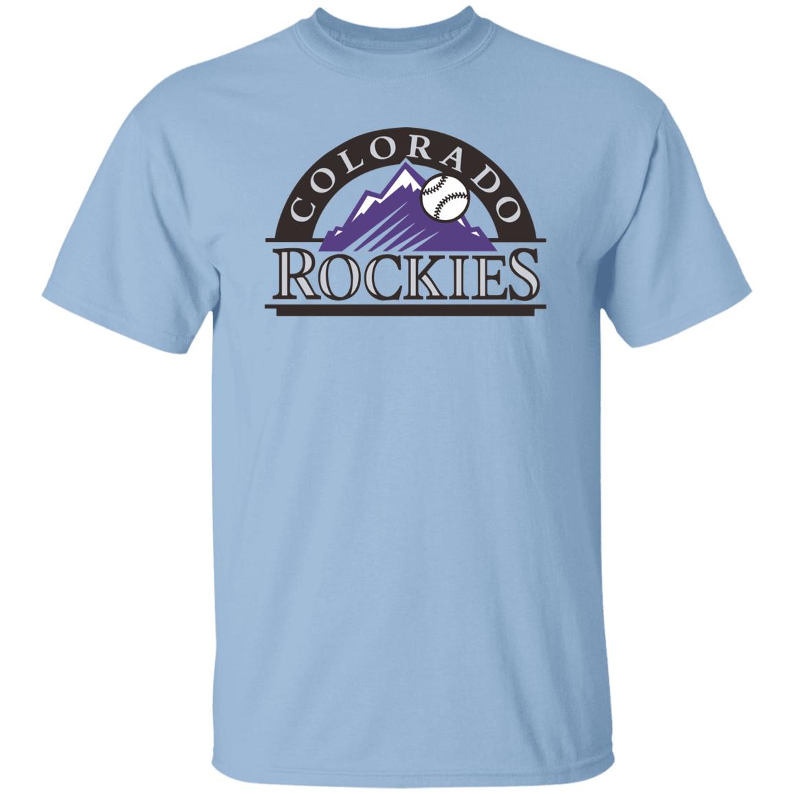 Colorado Rockies Baseball  Unisex Cotton. T-Shirt