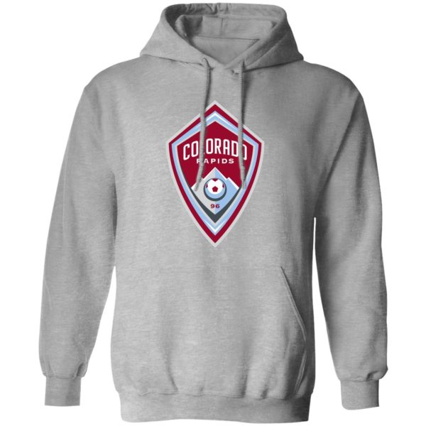 Colorado Rapids  Soccer Unisex Sizing Blend Material Pullover Hoodie - Image 2