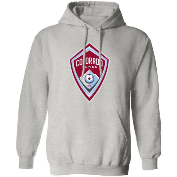 Colorado Rapids  Soccer Unisex Sizing Blend Material Pullover Hoodie