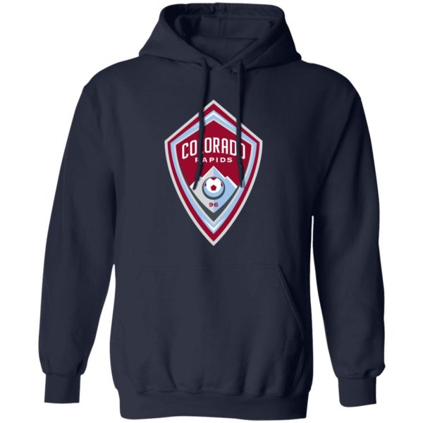 Colorado Rapids  Soccer Unisex Sizing Blend Material Pullover Hoodie - Image 5