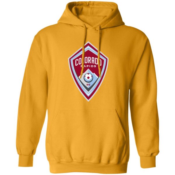 Colorado Rapids  Soccer Unisex Sizing Blend Material Pullover Hoodie - Image 6