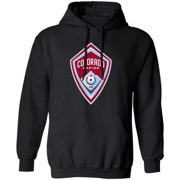 Colorado Rapids  Soccer Unisex Sizing Blend Material Pullover Hoodie - Image 4