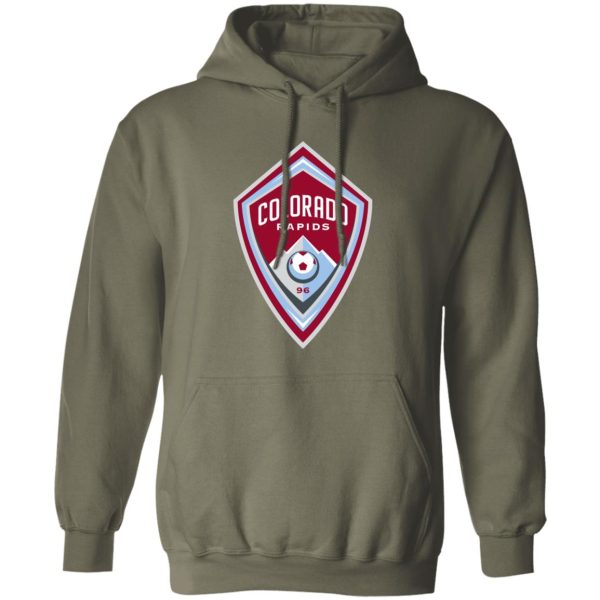 Colorado Rapids  Soccer Unisex Sizing Blend Material Pullover Hoodie - Image 9