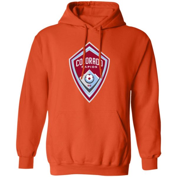 Colorado Rapids  Soccer Unisex Sizing Blend Material Pullover Hoodie - Image 10