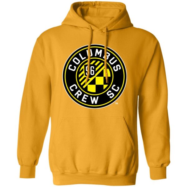 Columbus Crew SC Soccer Unisex Sizing Blend Material Pullover Hoodie - Image 6