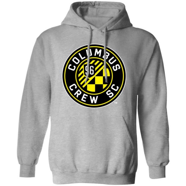 Columbus Crew SC Soccer Unisex Sizing Blend Material Pullover Hoodie - Image 2