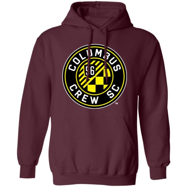 Columbus Crew SC Soccer Unisex Sizing Blend Material Pullover Hoodie - Image 8