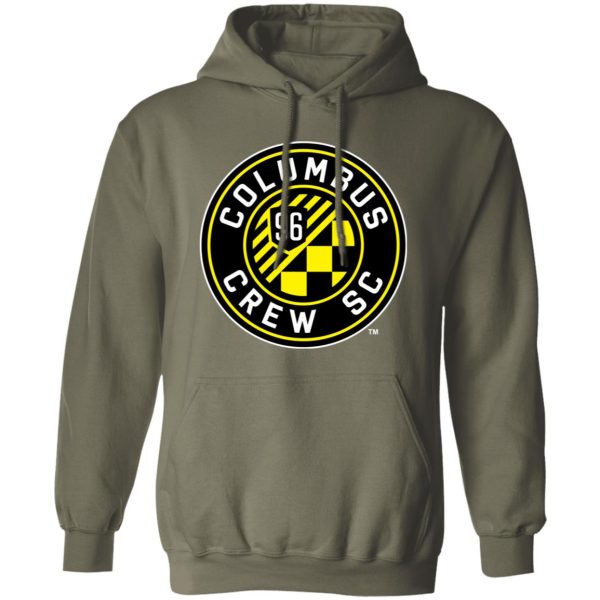 Columbus Crew SC Soccer Unisex Sizing Blend Material Pullover Hoodie - Image 9