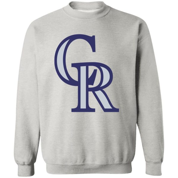 Colorado Rockies Baseball Unisex Sizing Blend Material Gildan Crewneck Pullover Sweatshirt