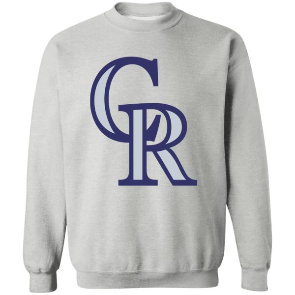 Colorado Rockies Baseball Unisex Sizing Blend Material Gildan Crewneck Pullover Sweatshirt - Image 2