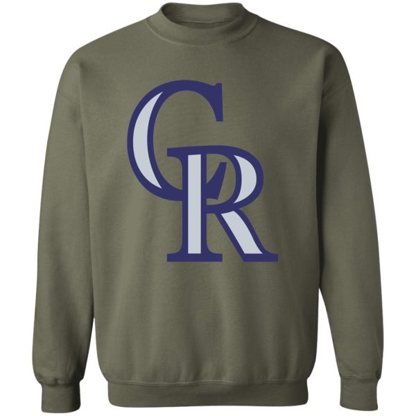 Colorado Rockies Baseball Unisex Sizing Blend Material Gildan Crewneck Pullover Sweatshirt - Image 7