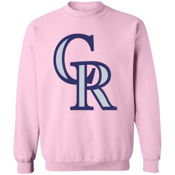 Colorado Rockies Baseball Unisex Sizing Blend Material Gildan Crewneck Pullover Sweatshirt - Image 8