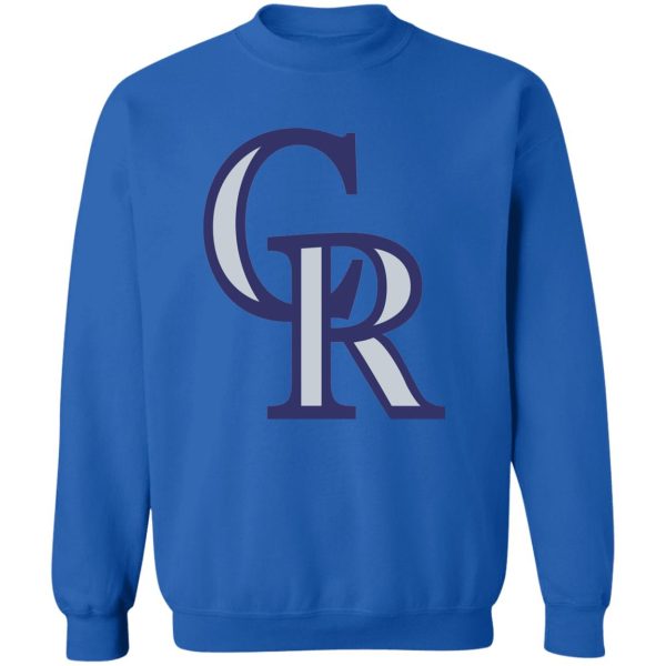 Colorado Rockies Baseball Unisex Sizing Blend Material Gildan Crewneck Pullover Sweatshirt - Image 9