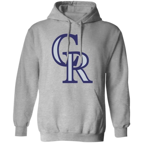 Colorado Rockies Baseball Unisex Sizing Blend Material Pullover Hoodie - Image 2