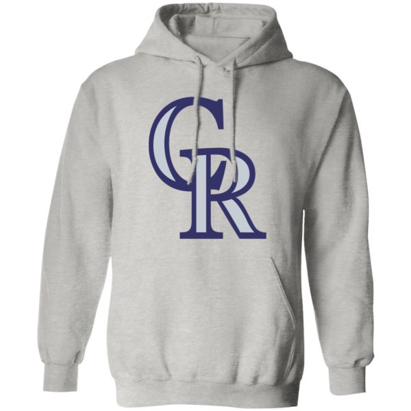 Colorado Rockies Baseball Unisex Sizing Blend Material Pullover Hoodie