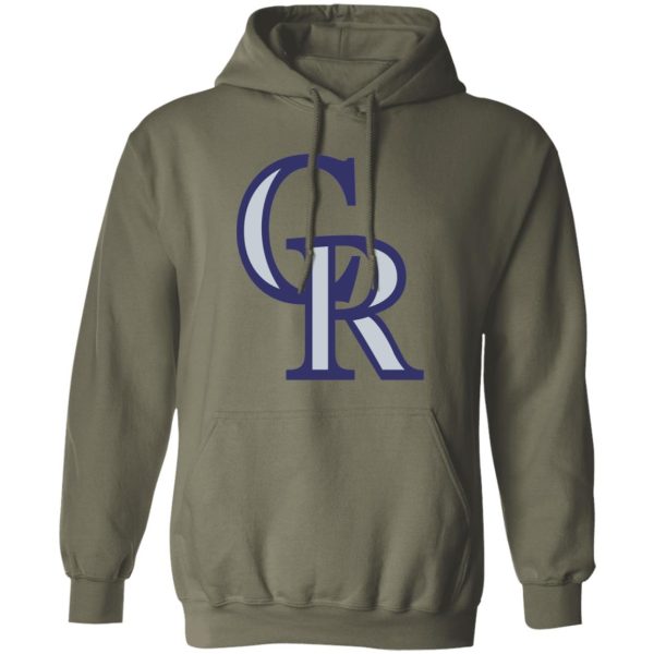 Colorado Rockies Baseball Unisex Sizing Blend Material Pullover Hoodie - Image 9