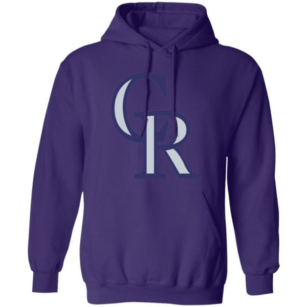 Colorado Rockies Baseball Unisex Sizing Blend Material Pullover Hoodie - Image 11