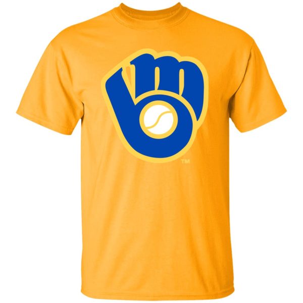 Milwaukee Brewers Baseball  Unisex Cotton. T-Shirt - Image 4