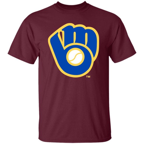 Milwaukee Brewers Baseball  Unisex Cotton. T-Shirt - Image 6