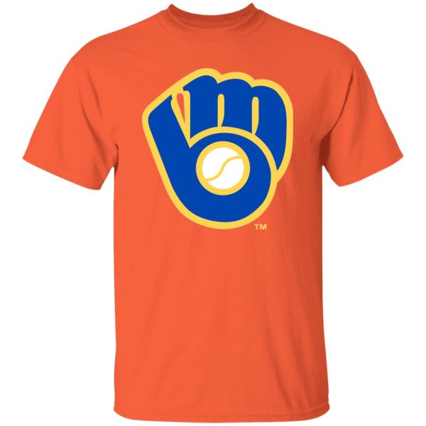 Milwaukee Brewers Baseball  Unisex Cotton. T-Shirt - Image 8