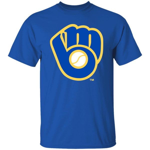 Milwaukee Brewers Baseball  Unisex Cotton. T-Shirt - Image 10