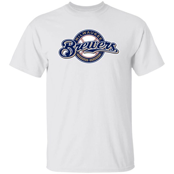 Milwaukee Brewers Baseball Unisex Cotton. T-Shirt