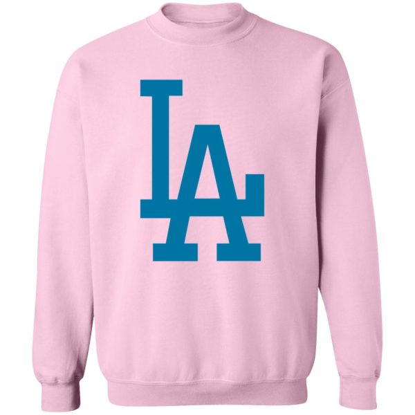 Los Angeles Dodgers Baseball Unisex Sizing Blend Material Gildan Crewneck Pullover Sweatshirt - Image 4