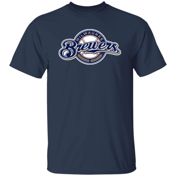 Milwaukee Brewers Baseball Unisex Cotton. T-Shirt - Image 7