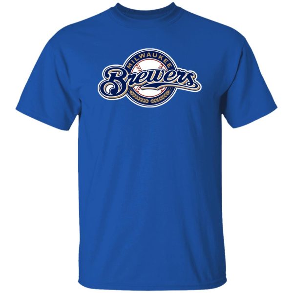 Milwaukee Brewers Baseball Unisex Cotton. T-Shirt - Image 10