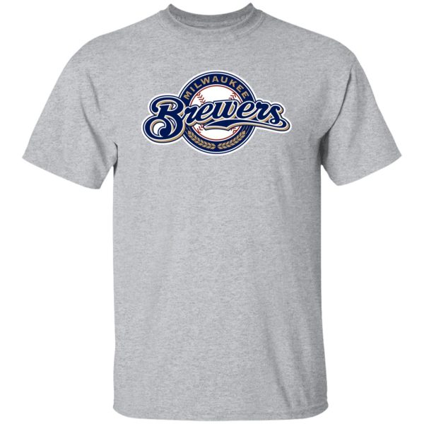 Milwaukee Brewers Baseball Unisex Cotton. T-Shirt - Image 11