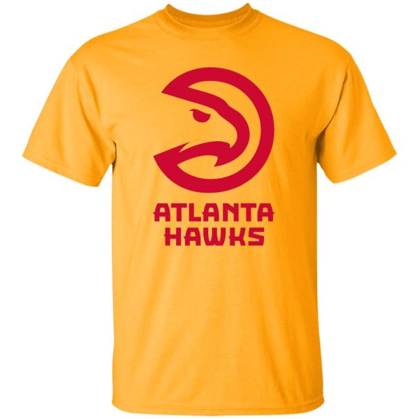 Atlanta Hawks Basketball Unisex Cotton. T-Shirt - Image 4