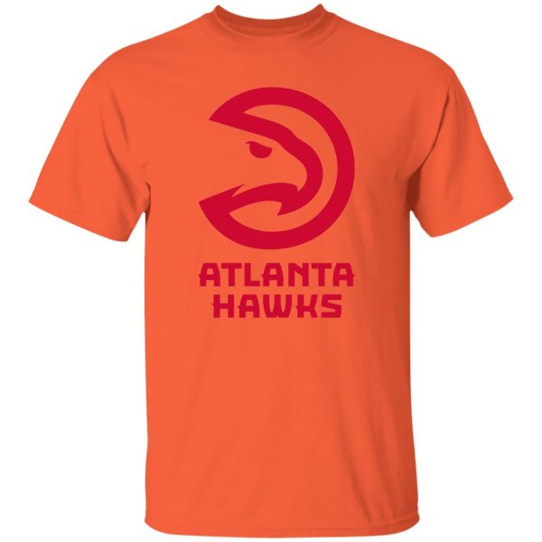 Atlanta Hawks Basketball Unisex Cotton. T-Shirt - Image 8