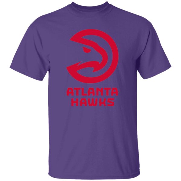 Atlanta Hawks Basketball Unisex Cotton. T-Shirt - Image 9