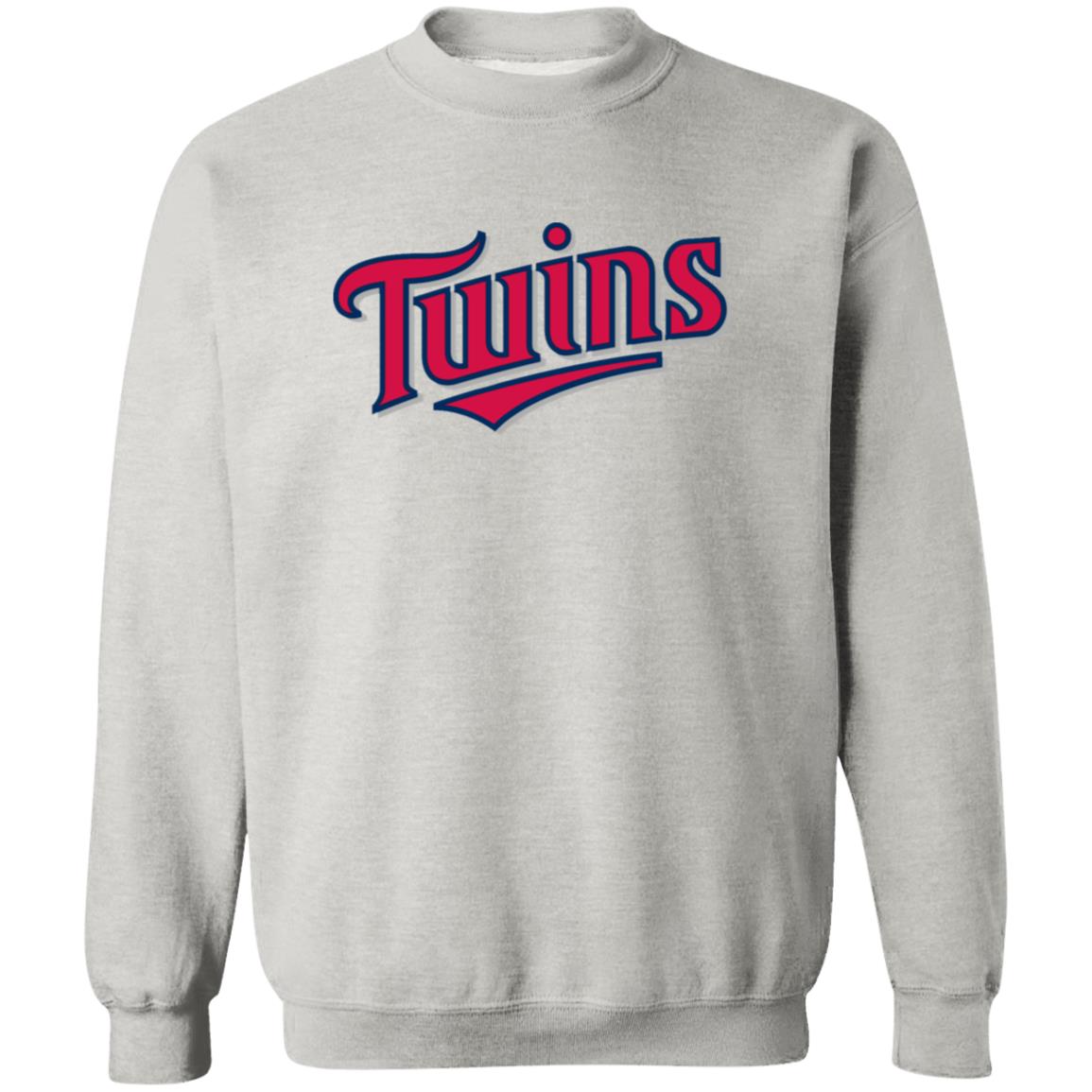 Minnesota Twins Baseball  Unisex Sizing Blend Material Gildan Crewneck Pullover Sweatshirt