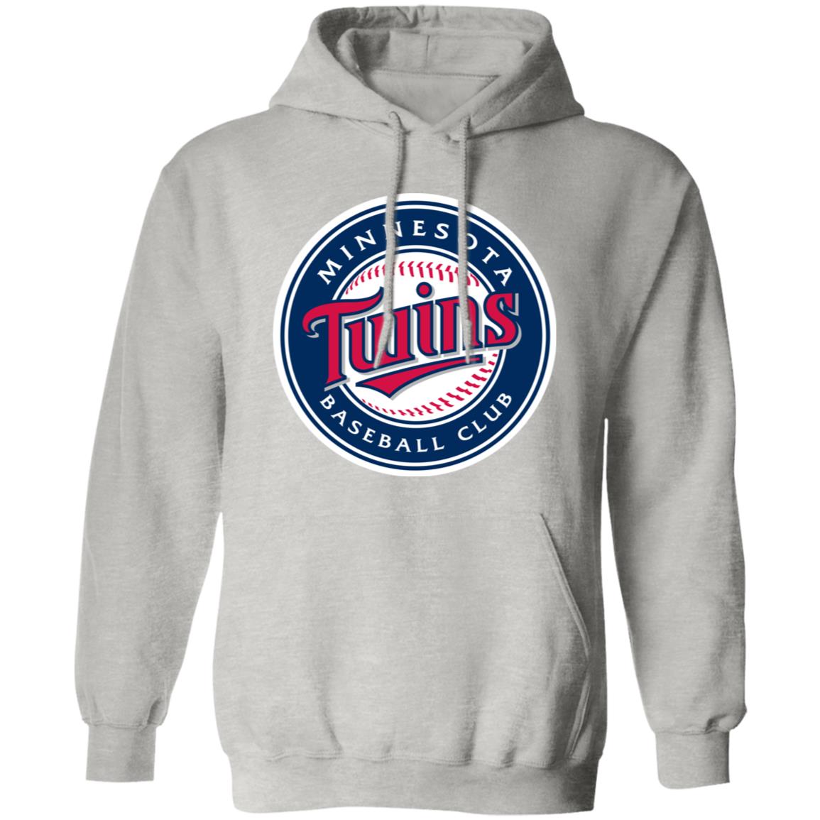 Minnesota Twins Baseball  Unisex Sizing Blend Material Pullover Hoodie