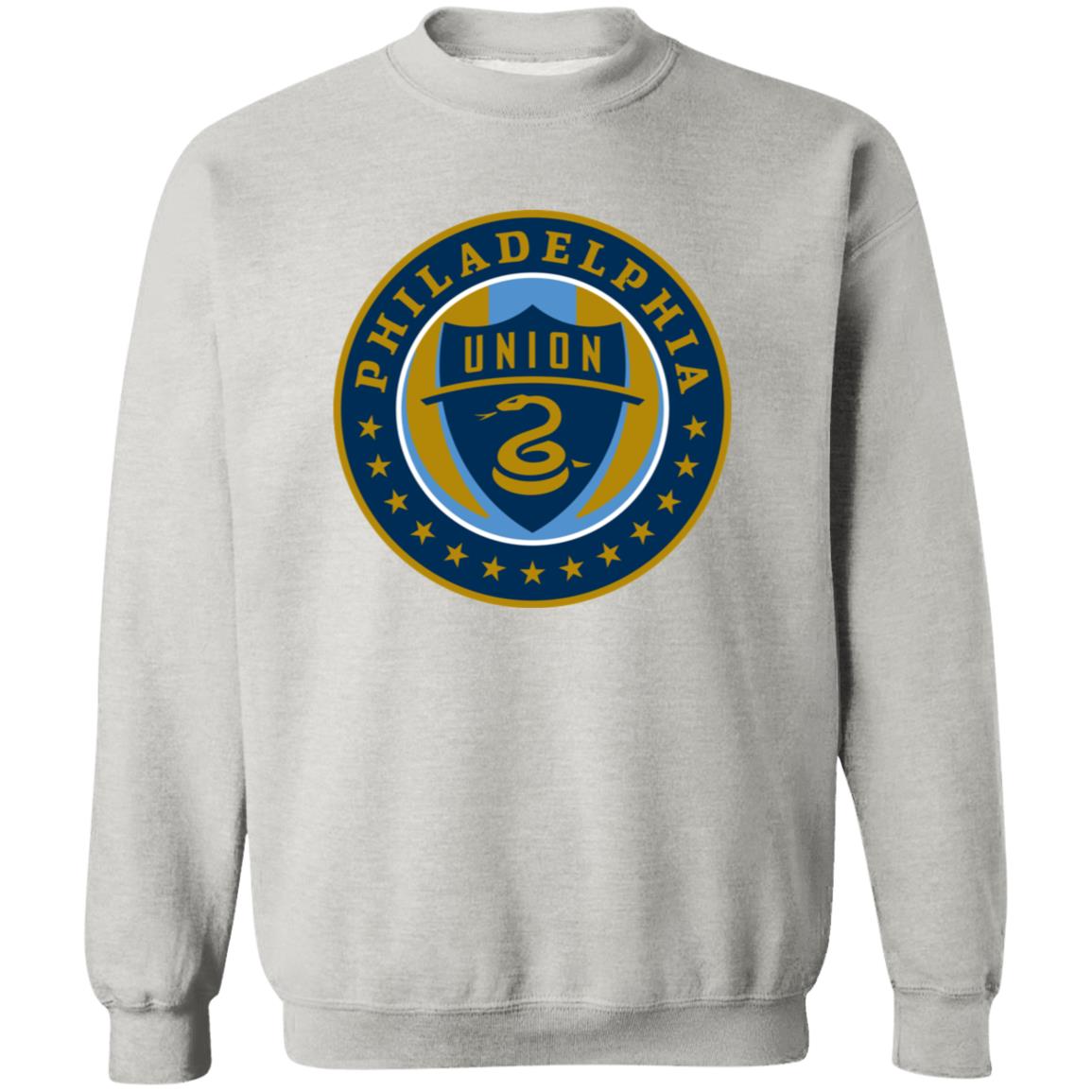 Philadelphia Union Soccer Unisex Sizing Blend Material Crewneck Pullover Sweatshirt