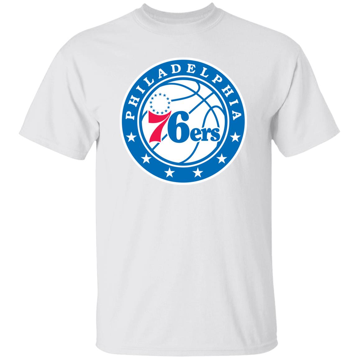 Philadelphia 76ers Basketball  Unisex Cotton. T-Shirt