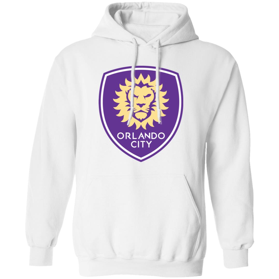 Orlando City SC Soccer Unisex Sizing Blend Material Pullover Hoodie - Image 3