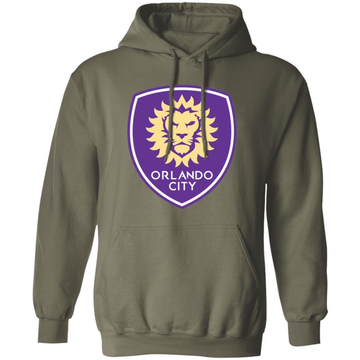 Orlando City SC Soccer Unisex Sizing Blend Material Pullover Hoodie - Image 9