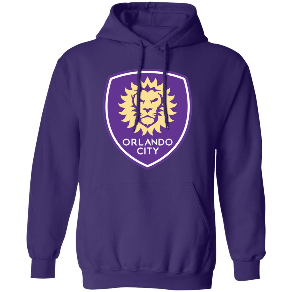Orlando City SC Soccer Unisex Sizing Blend Material Pullover Hoodie - Image 11